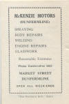 Regal Cinema Dunfermline - Programme Sept 1963