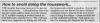 The Dunfermline Press ('Notes' column) - "How To Avoid Doing The Housework" (28/09/06 Page 10).