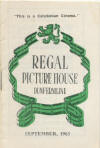 Regal Cinema Dunfermline - Programme Sept 1963